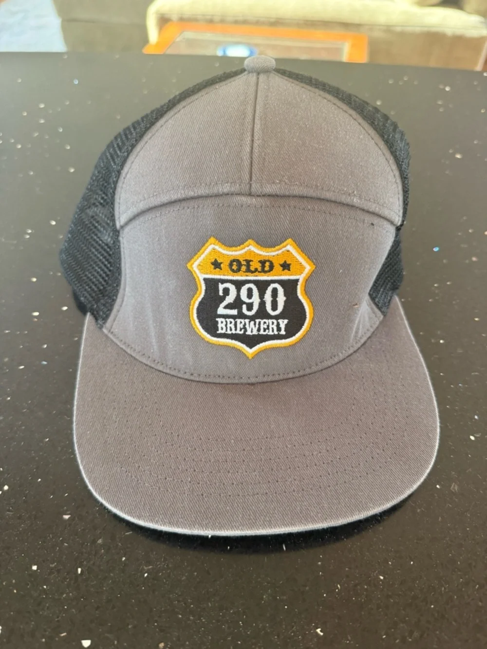 Old 290 Brewery Gray Trucker Hat